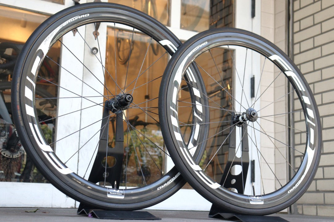 ファストフォワード FFWD F4R カーボン チューブラー ホイールセット シマノ11S/12S 【横浜店】