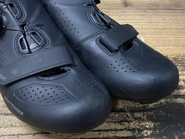 KH258 ボントレガー BONTRAGER サーキット CIRCUIT ROAD SHOES ビンディングシューズ 3穴 EU44 黒