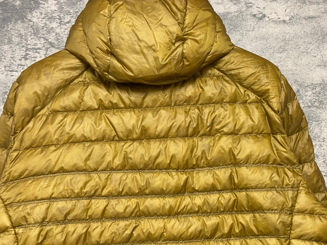 JY604 ラファ Rapha EXPLORE DOWN JACKET 長袖 ジャケット 茶 M 中綿 ダウン