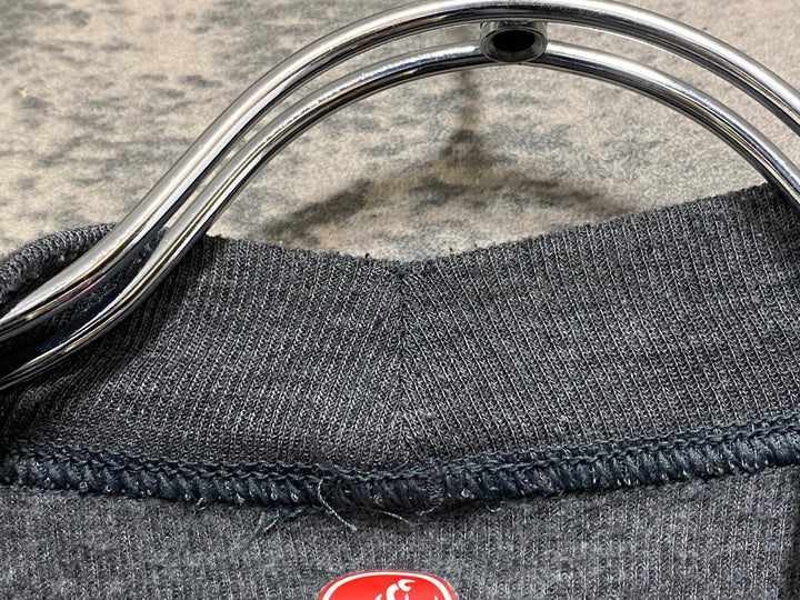JV453 カステリ CASTELLI 長袖 ベースレイヤー グレー S 裏起毛