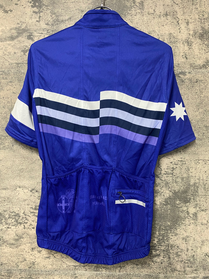 JI325 ラファ Rapha SUPER LIGHTWEIGHT JERSEY 半袖 サイクルジャージ 紫 M