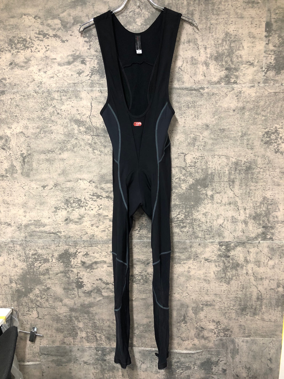 KD351 ナリーニ NALINI ビブタイツ 黒 M 裏起毛