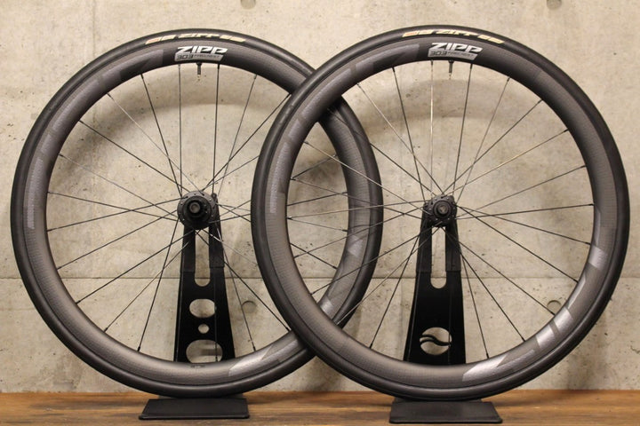 ジップ ZIPP ファイアクレスト ディスク 303 FIRECREST DISC カーボン チューブレス ホイールセット シマノ12/11S ワイドリム 【福岡店】