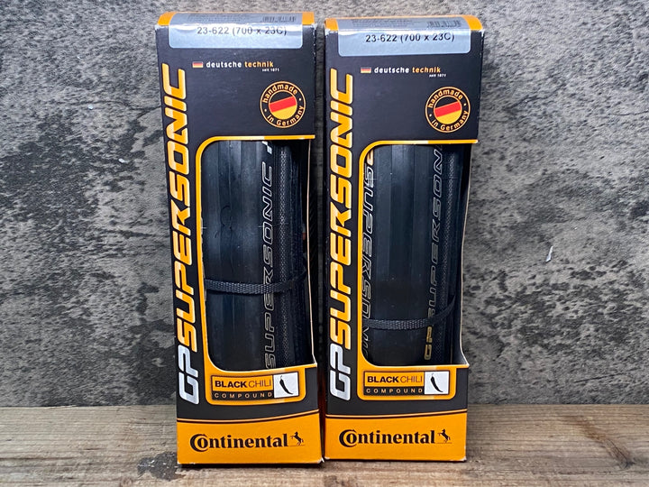 JP840 コンチネンタル Continental GP SUPERSONIC クリンチャータイヤ 700x23C 前後セット