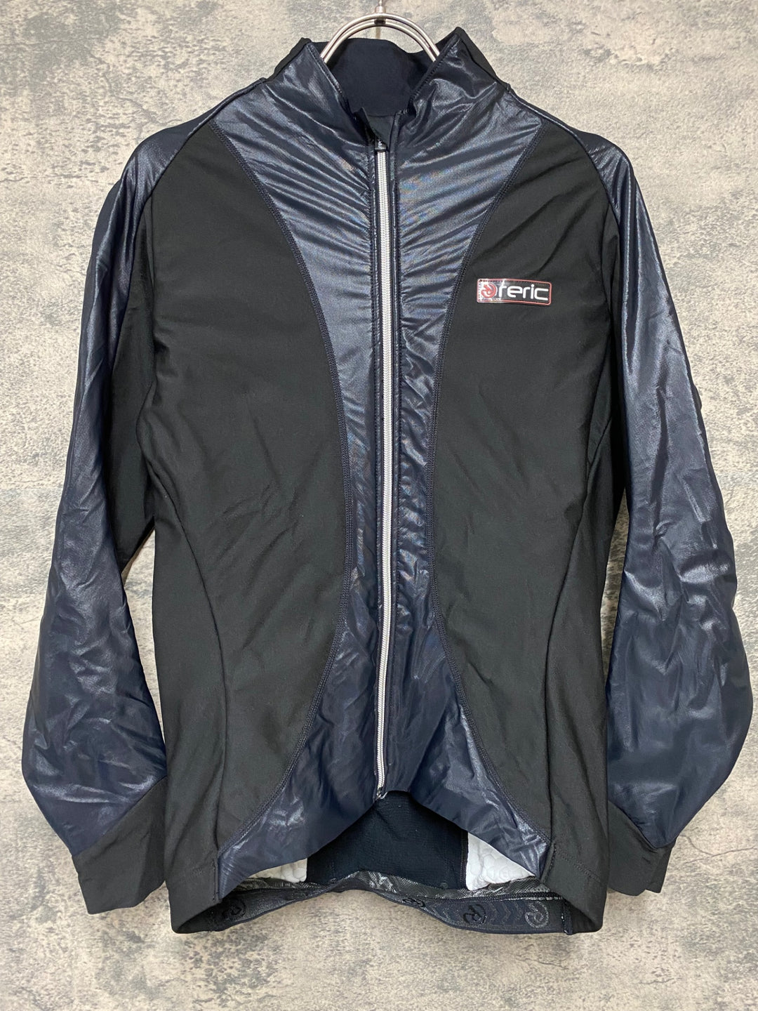 KD838 レリック reric 長袖 サイクルジャケット 黒 M 裏起毛