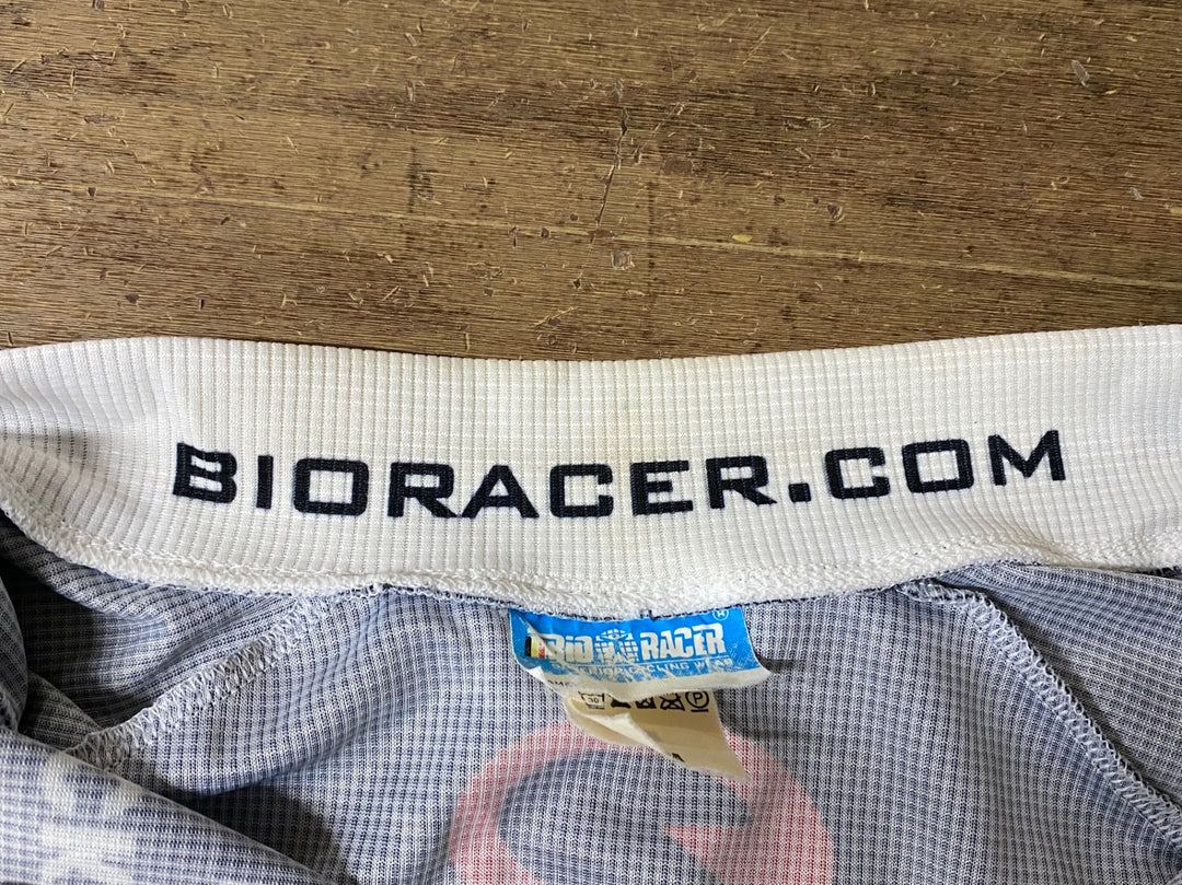 JV222 ビオレーサー BIORACER 半袖 サイクルジャージ 総柄 M Ventilair