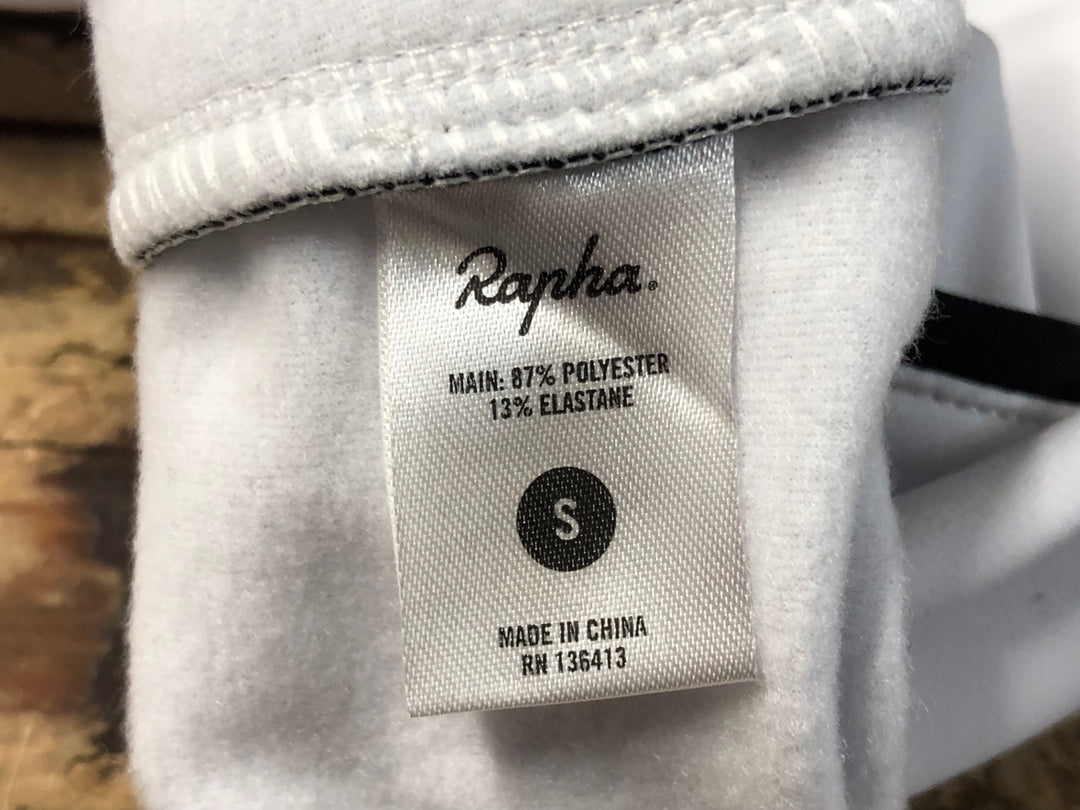 KA231 ラファ Rapha アームウォーマー 白 S 裏起毛
