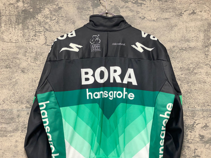 KJ807 スポーツフル sportful 長袖 サイクルジャケット 黒 緑 L 裏起毛