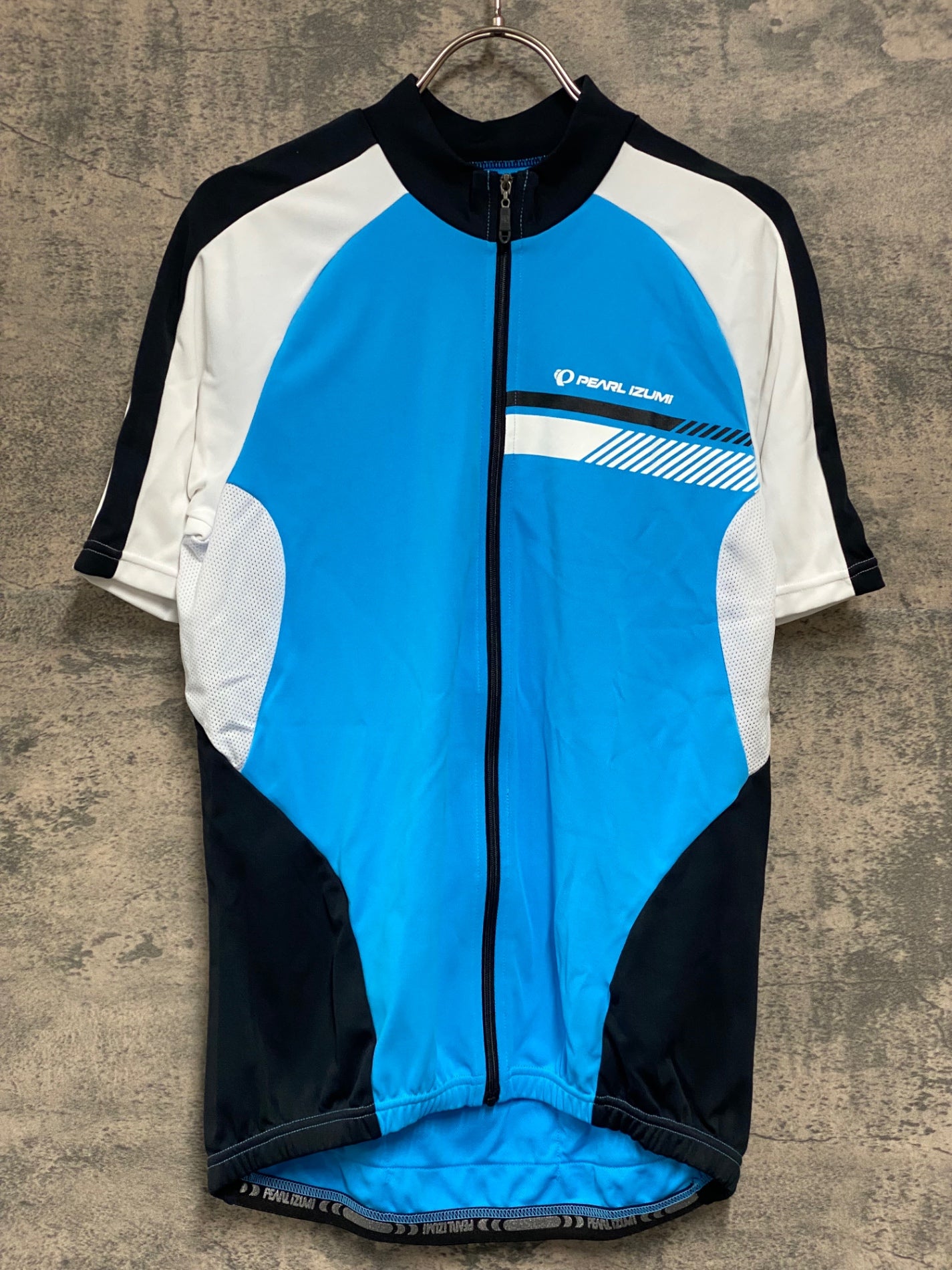 JW485 パールイズミ PEARL iZUMi 半袖 サイクルジャージ 青 XLサイズ