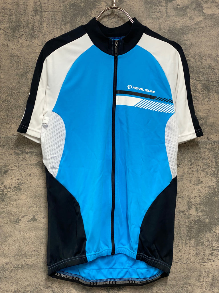 JW485 パールイズミ PEARL iZUMi 半袖 サイクルジャージ 青 XLサイズ