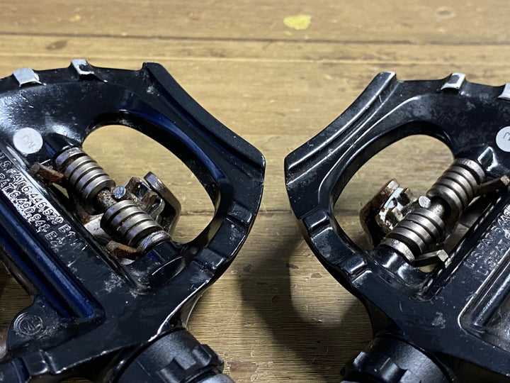 JW870 シマノ SHIMANO PD-A530 ビンディングペダル 黒 SPD 片面フラット