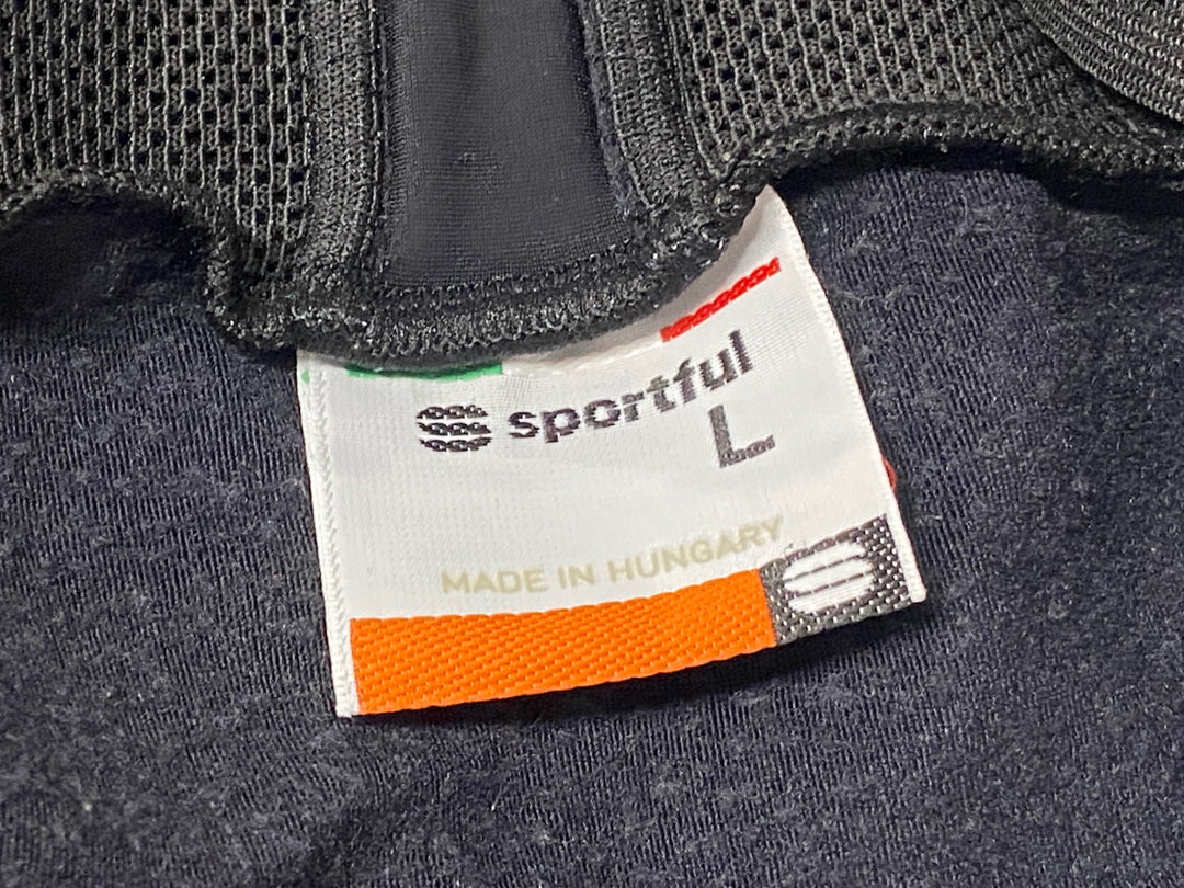 KJ783 スポーツフル sportful ビブショーツ 黒 L 裏起毛