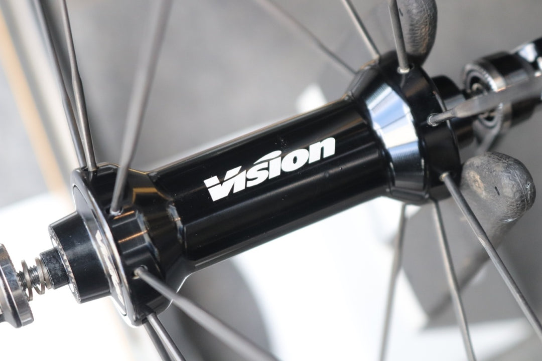ヴィジョン VISION トライマックス TRIMAX CARBON 40 LTD カーボン チューブラー ホイールセット シマノ 12/11S 【東京南麻布店】