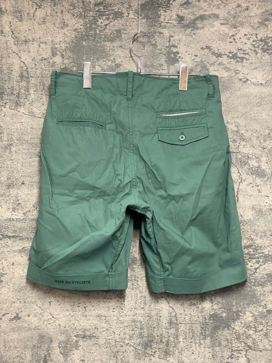 JV278 カフェドシクリステ Cafe du Cycliste Paulette man サイクルパンツ 緑 M