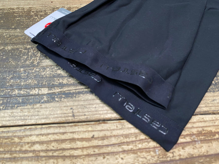 JE741 カステリ castelli レッグウォーマー THERMOFLEX Lサイズ 黒 裏起毛 未使用