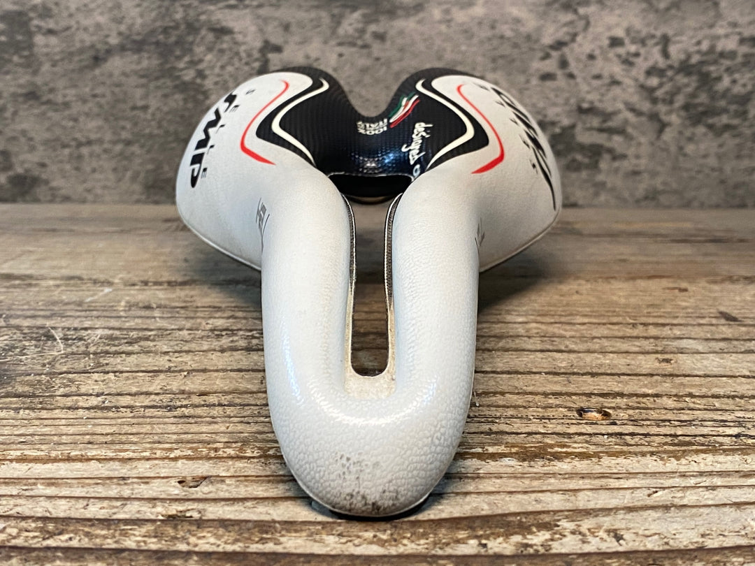 JG159 SELLE SMP HELL サドル 143mm 白 inox tube