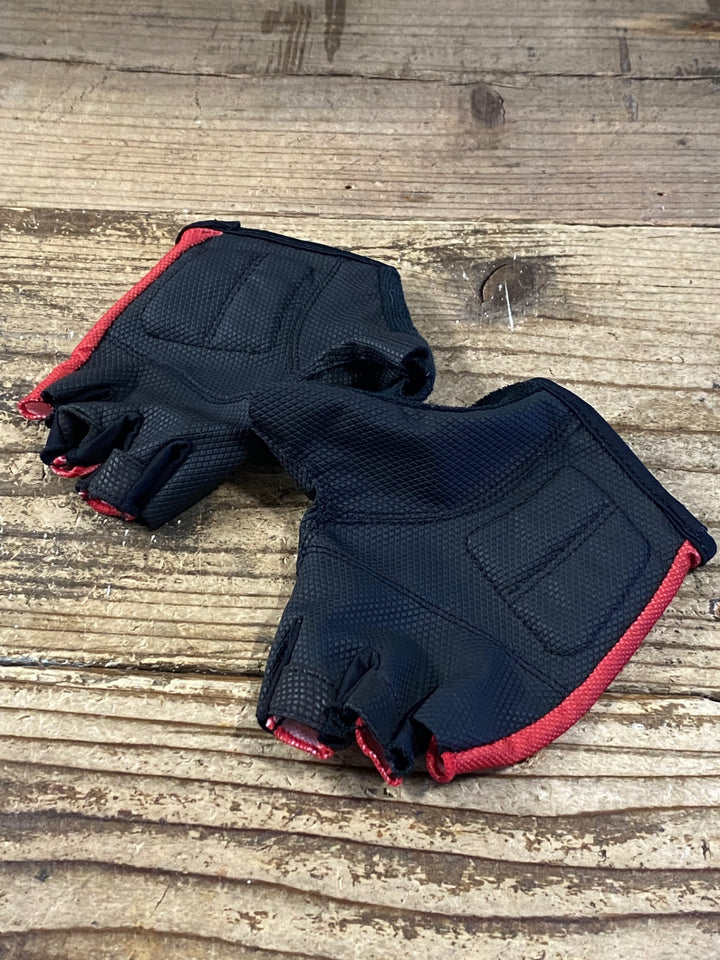JQ765 シマノ SHIMANO 指切り グローブ 黒 赤 M
