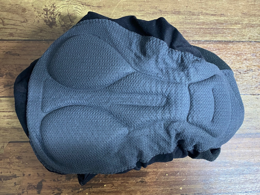 JS585 シマノ SHIMANO ビブタイツ 黒 M 裏起毛