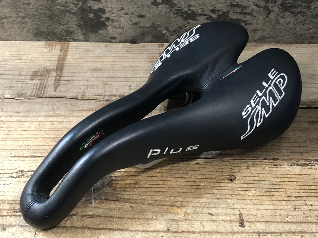 JZ343 SELLE SMP プラス PLUS サドル 黒 inox tubeレール