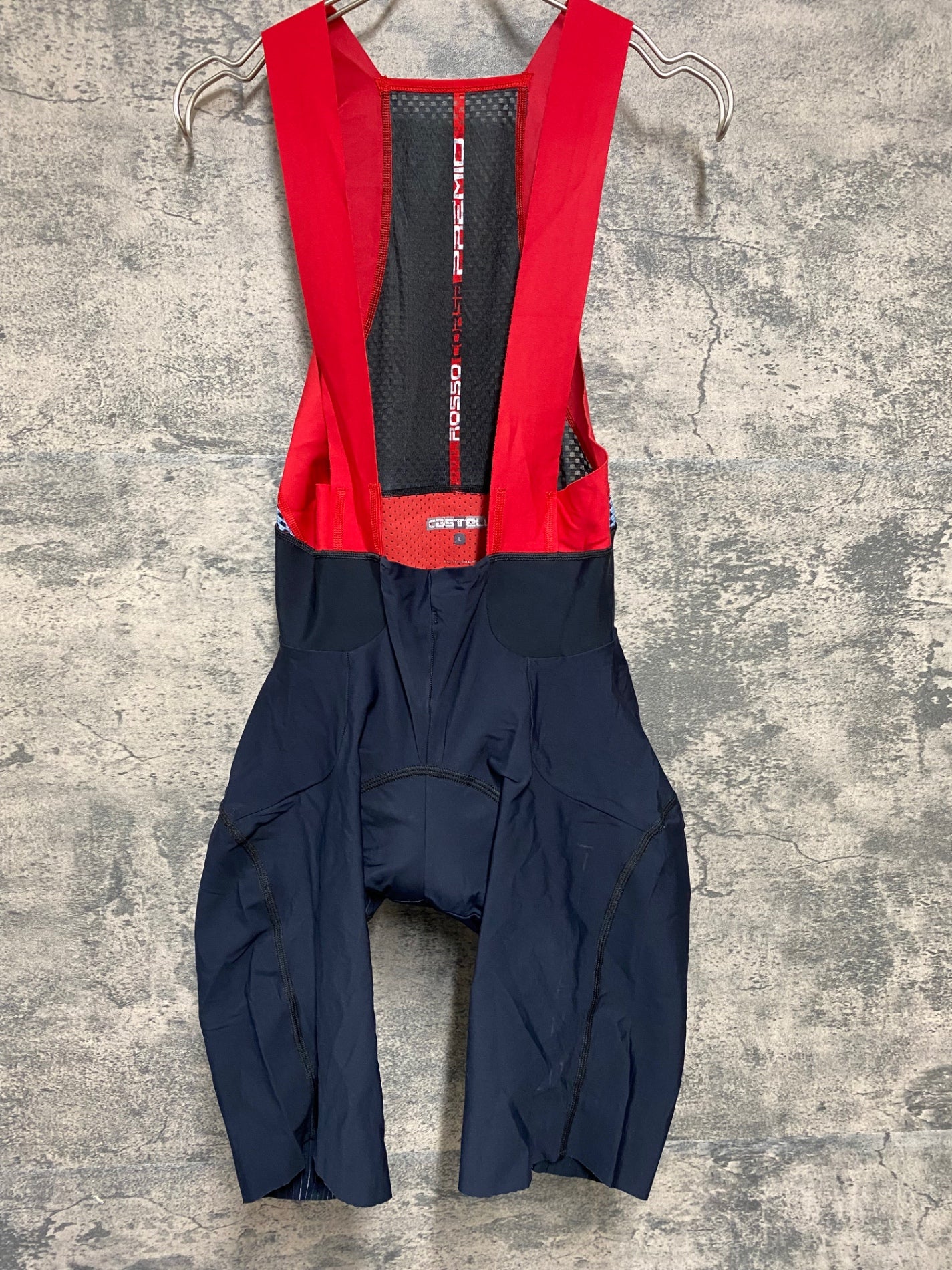 KB227 カステリ CASTELLI ロッソコルサ ROSSO CORSA PREMIO ビブ
