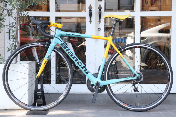 【塗装車】 ビアンキ Bianchi スペシャリッシマ SPECIALISSIMA 53サイズ シマノ アルテグラ R8000 11S カーボン ロードバイク RACING 3 完成車 【横浜店】