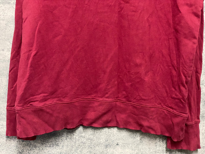 KG225 ラファ Rapha LONG SWEATSHIRT 長袖 スウェット トレーナー 赤 XXL