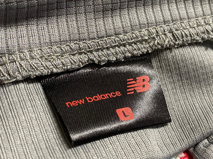 KH257 ニューバランス new balance 半袖 サイクルジャージ グレー L