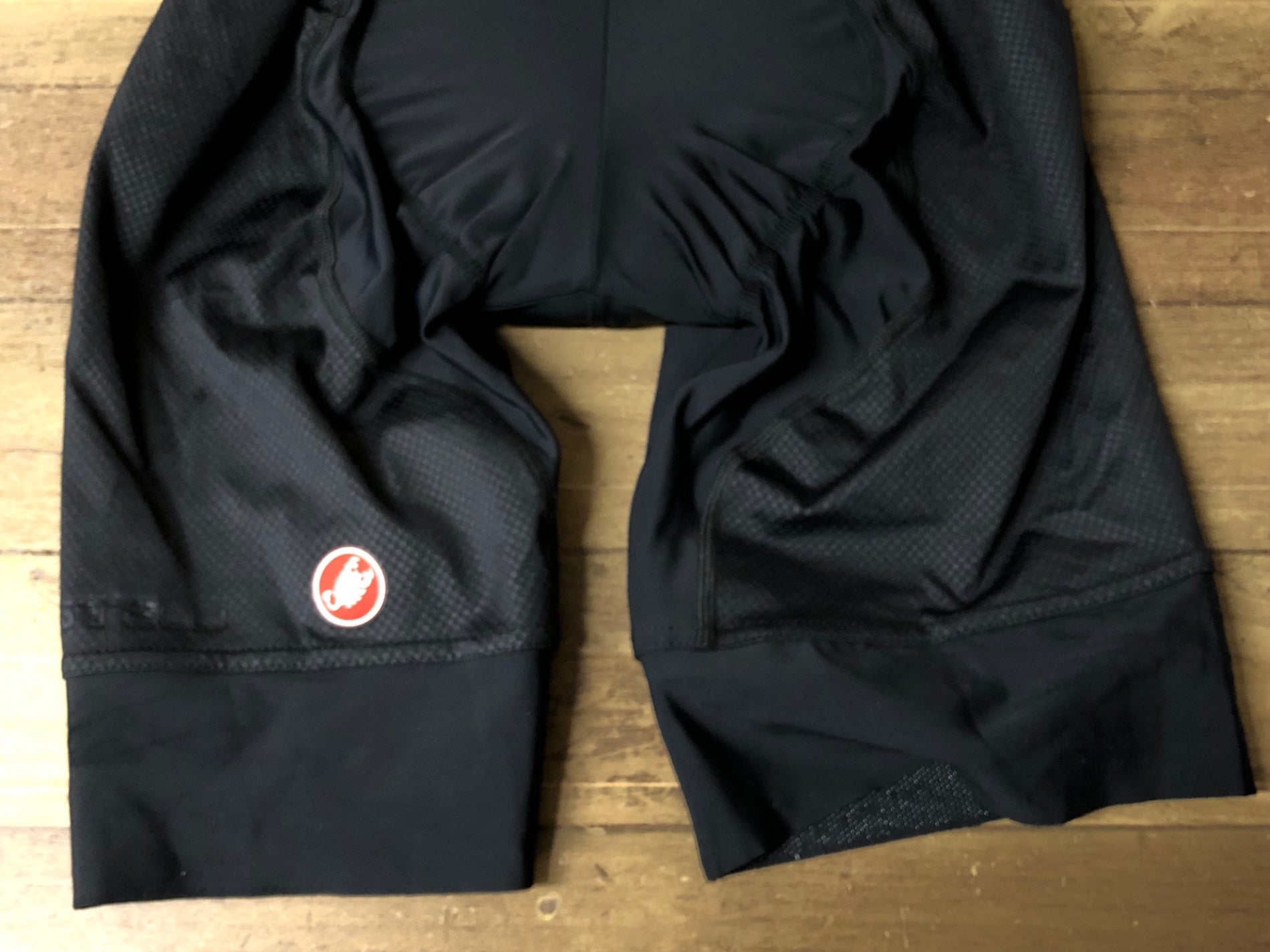 JQ861 カステリ CASTELLI COMPETIZIONE 2 BIBSHORT ビブショーツ 黒 XL