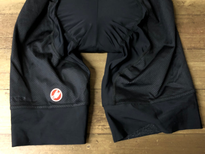 JQ861 カステリ CASTELLI COMPETIZIONE 2 BIBSHORT ビブショーツ 黒 XL