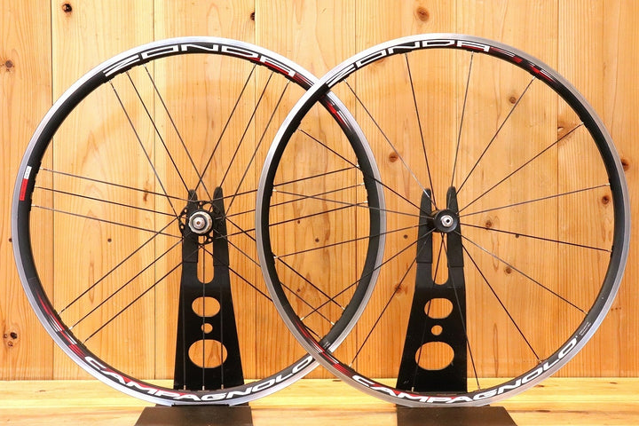 カンパニョーロ CAMPAGNOLO ゾンダ ZONDA アルミ クリンチャー ホイールセット シマノ 11S/12S ナローリム 15C 【芦屋店】