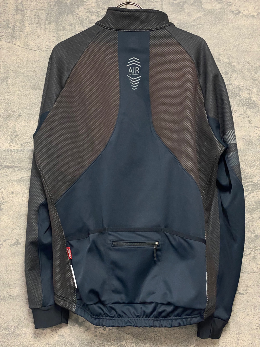 JZ203 パールイズミ PEARL iZUMi 長袖 サイクルジャケット 黒 XL 裏起毛 WINDBREAK