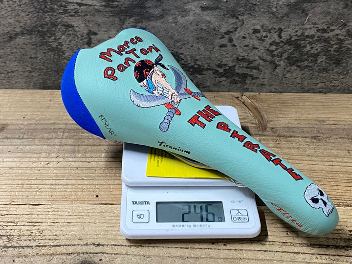 KN212 セライタリア SELLE ITALIA フライト チタニウム FLITE TITANIUM サドル チタンレール パンターニ チェレステ
