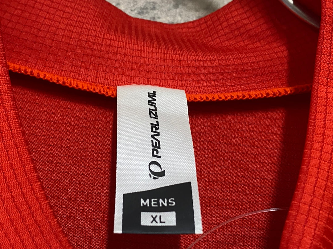 KL204 パールイズミ PEARL iZUMi 半袖 サイクルジャージ 赤 XL