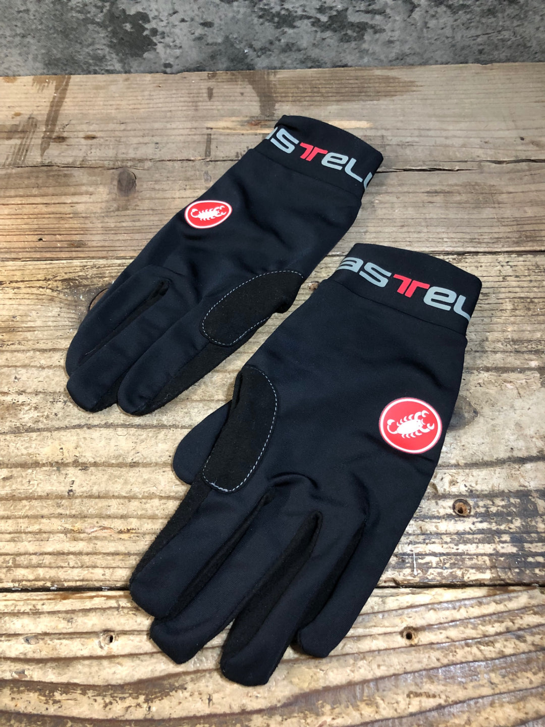 KB230 カステリ CASTELLI 長指 グローブ 黒 L