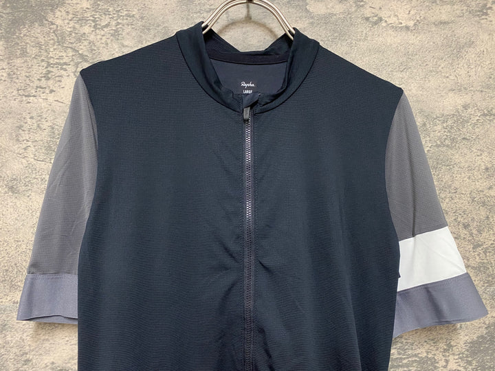 JM810 ラファ Rapha PRO TEAM TRAINING JERSEY 半袖 サイクルジャージ グレー L