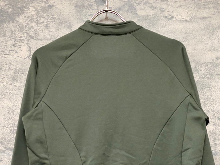 JY852 BBB 長袖 サイクルジャージ オリーブ M 裏起毛