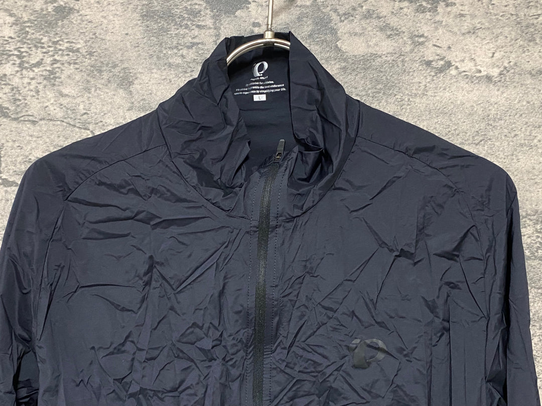 JW950 パールイズミ PEARL iZUMi 長袖 ウィンドブレーカー 黒 L