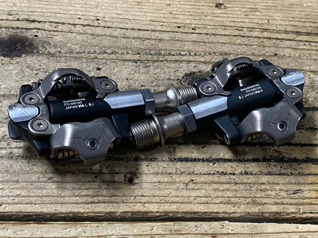KI253 シマノ SHIMANO XTR PD-M9100 ビンディングペダル SPD