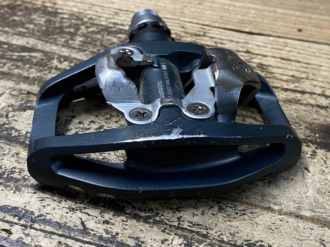 JZ056 シマノ SHIMANO PD-EH500 ビンディングペダル 片面フラット SPD