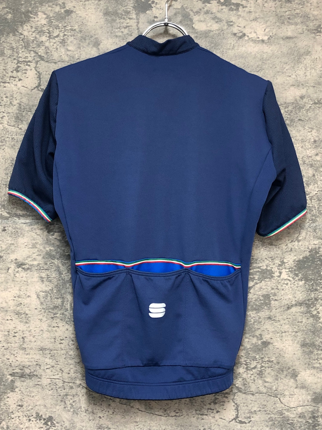 KD644 スポーツフル sportful 半袖 サイクルジャージ 青 M