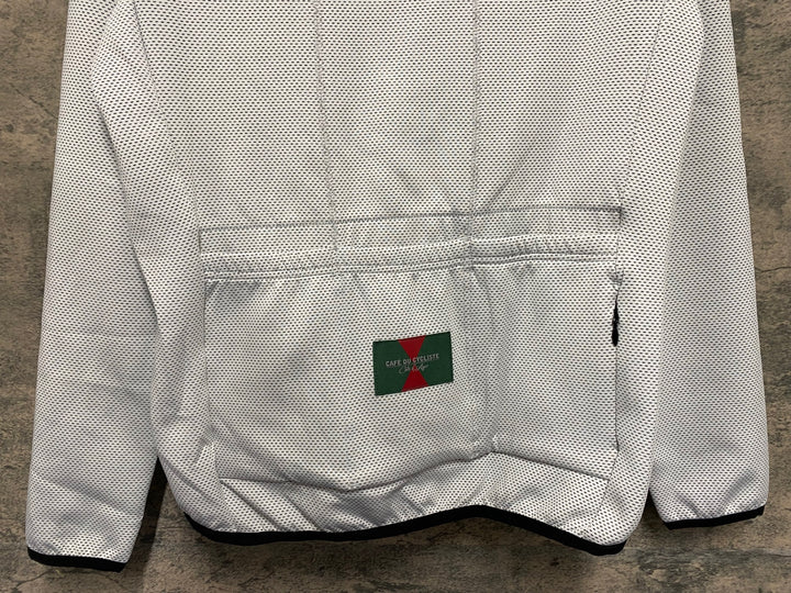 KQ678 カフェドシクリステ Cafe du Cycliste SOLENNE 長袖 グラベルジャージ グレー S