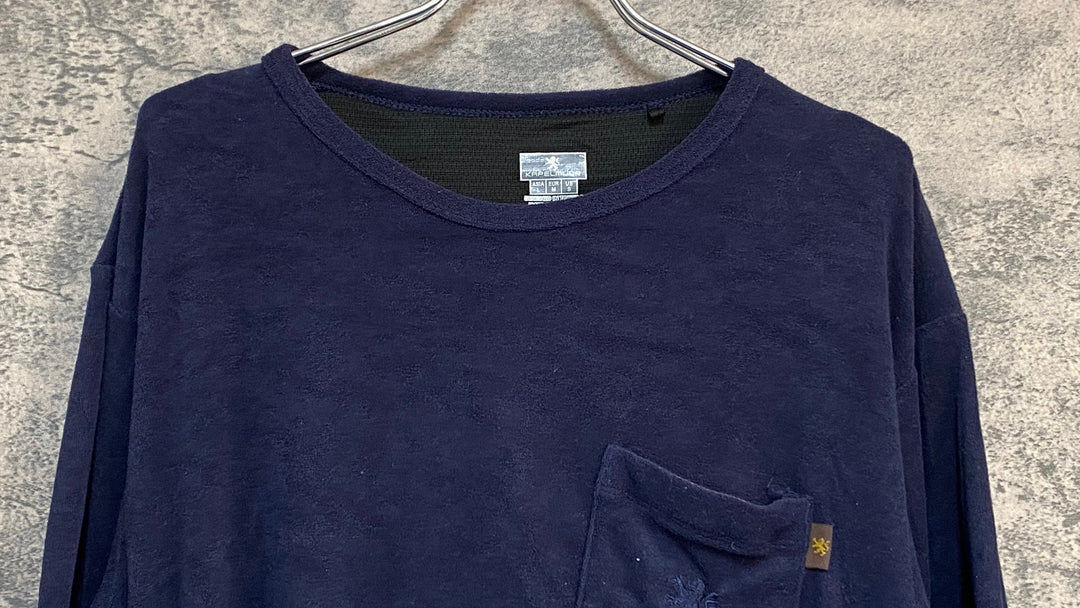 KL680 カペルミュール KAPELMUUR 半袖 Tシャツ 青 L