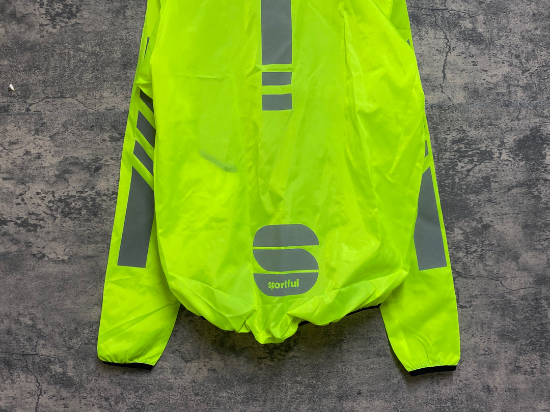 JN216 スポーツフル Sportful 長袖 ウィンドブレーカー 黃 M