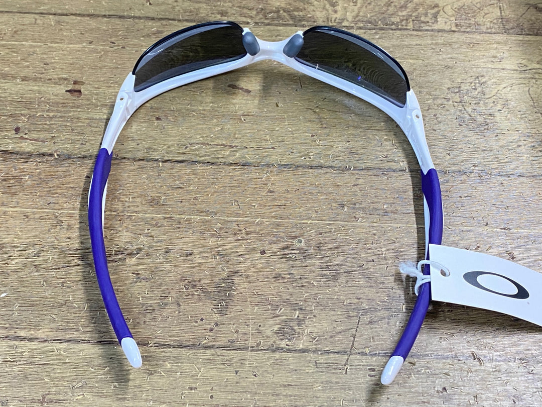 KE558 オークリー OAKLEY HALFJACKET サングラス アイウェア 白 紫