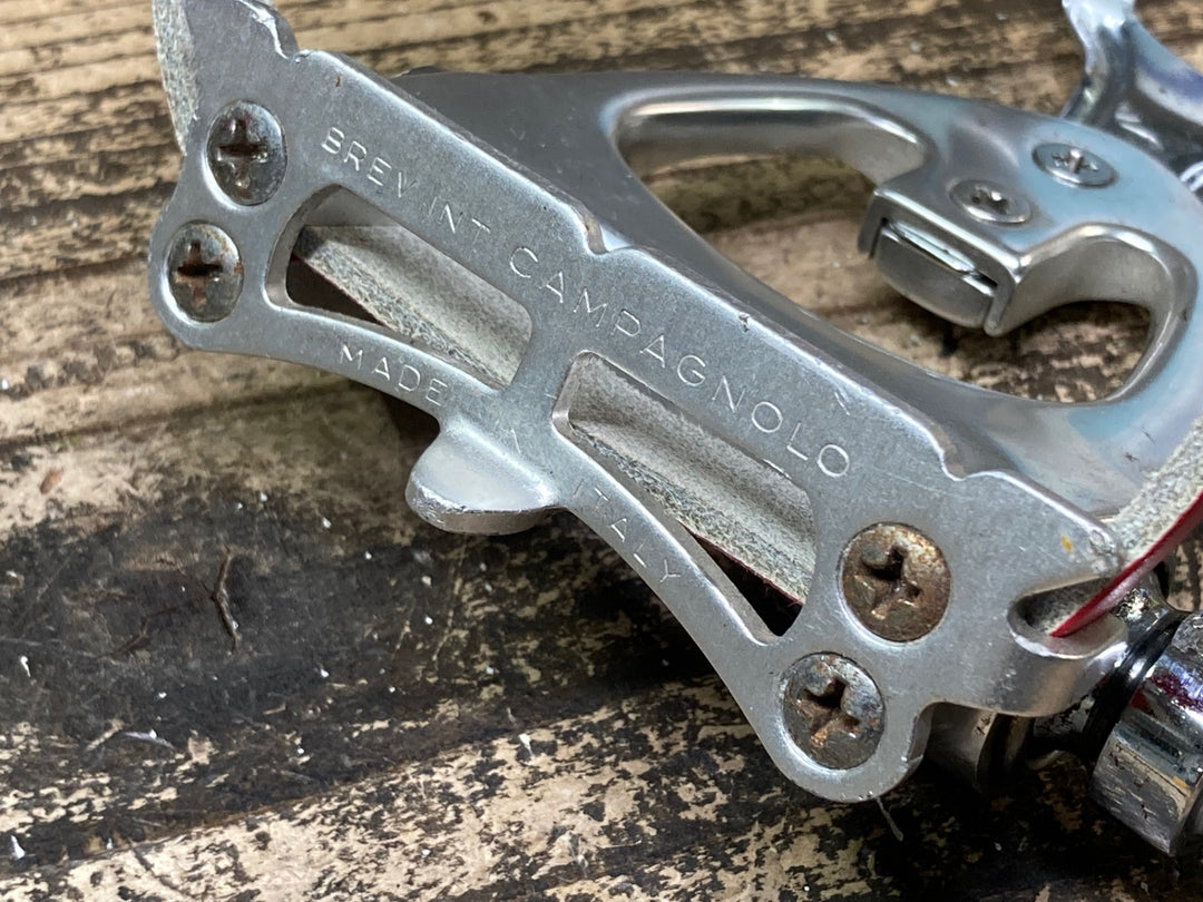 JE812 カンパニョーロ Campagnolo コルサレコード CORSA RECORD  Cレコード フラットペダル トゥークリップ