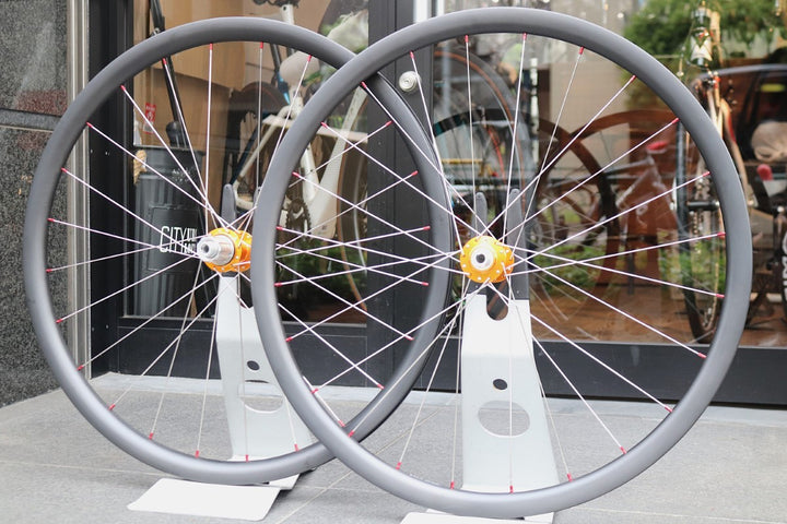 グロータック GROWTAC イコール EQUAL リム イコール EQUAL ハブ シマノ 11S/12S 22C カーボン チューブレスレディ 手組み ホイールセット 【東京南麻布店】