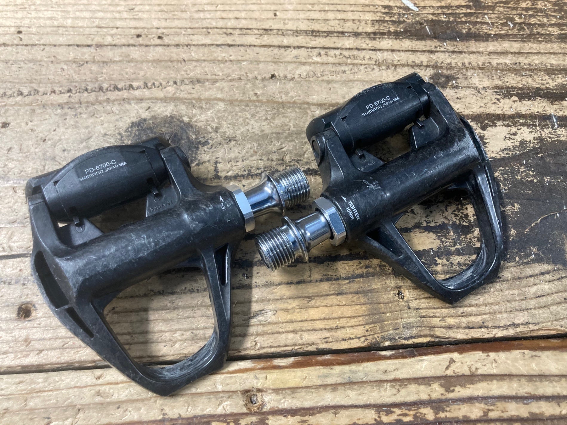 KM390 シマノ SHIMANO アルテグラ ULTEGRA PD-6700-C ビンディング