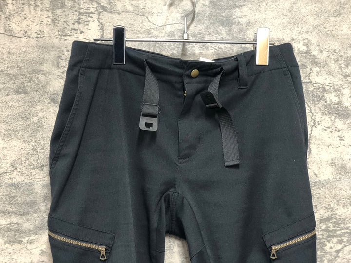 KL085 パールイズミ PEARL iZUMi ハーフパンツ 黒 S ※マーカー痕