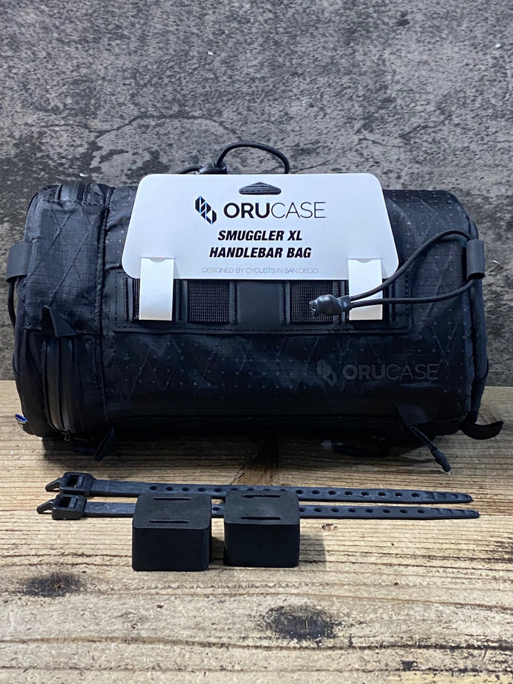 JV609 オルケイス ORUCASE SMUGGLER XL HANDLEBAR BAG ハンドルバーバッグ 黒