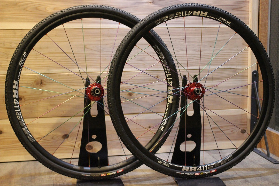 DT SWISS RR411 DB リム クリスキング CHRIS KING R45 DISC ハブ アルミ チューブレスレディ ホイールセット シマノ11S/12S 【名古屋店】